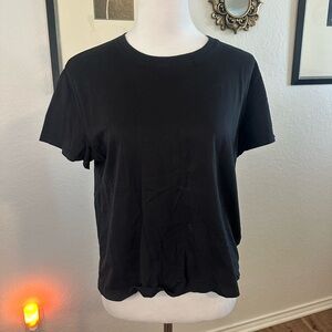Everlane Organic Cotton Black Tee